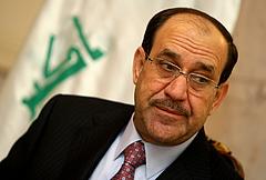 Irak Ministerpräsident Premierminister Nuri Nouri al-Maliki