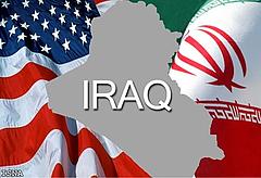 USA Iran Irak Flagge Landkarte Karte Vereinigten Staaten Unitded States Iraq