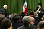 Iran Außenminister Mohammad Javad Zarif Religiöser Oberster Führer geistliches Oberhaupt Ayatollah Ali Khamenei