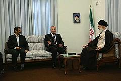 Suleiman, Ahmadinejad, Khamenei