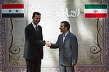 Iran Präsident Ahmadinejad mit Syriens Präsident Assad