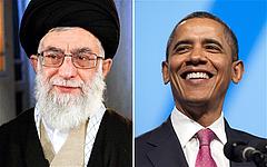 Ali Khamenei und Barack Obama