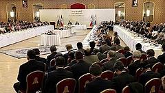Syrien-Konferenz in Iran: "Nein zur Gewalt, Ja zur Demokratie"