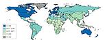 Human Development Index für das Jahr 2010