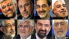 Die 8 Kandidaten der Wahlen 2013 in Iran