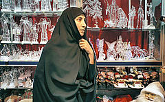 Weihnachtsbummel in Teheran