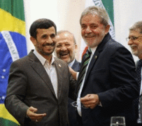 Iran, Lula, da , silva, Ahmadinejad, Brasilien