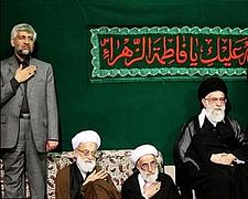 Saeed Jalili und Ayatollah Ali Khamenei