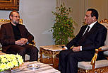 Iran, Ägypten, Larijani, Mubarak