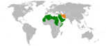 Iran, Arabische Welt