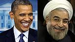 US-Präsident Barack Obama und der iranische Präsident Hassan Rohani