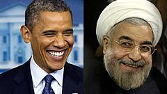 US-Präsident Barack Obama und der iranische Präsident Hassan Rohani