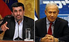 Israels Benjamin Netanyahu und Irans Mahmoud Ahmadinejad