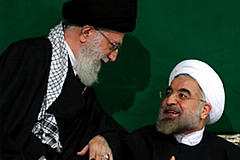 Ali Hassan Ajatollah Iran Präsident Staatsoberhaupt religiös-politisches Führer Ruhani