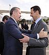 Der türkischet Ministerpräsident Recep Erdoğan und der syrische Präsident Bashar al-Assad