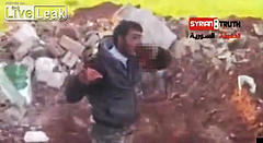 Abu Sakkar Kommandeur FSA Ableger Brigade isst essen gegessen rausschneiden rausschnitt Herz Lunge Unabhängige Omar al-Farouq Brigade Khalid al-Hamad