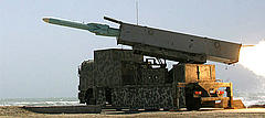 Iranischer C-802 Noor Antischiffs-Marschflugkörper