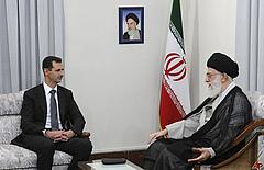 Ayatollah Ali Khamenei Bashar Assad Iran Syrien