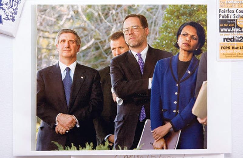 Condoleeza Rice mit Flynt Leverett