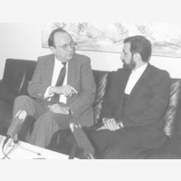 Hans-Dietrich Genscher Außenminister Iran Deutschland Ali Akbar Velayati
