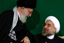 Ayatollah Ali Khamenei Hassan Rouhani